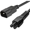 MANHATTAN ICOC 15-NC - Cavo conversione C5 F a C14 M 1,8 mt nero