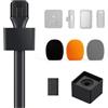 TONOR Impugnatura per Microfono DJI Mic RODE, Supporto per Microfono GO Wireless Portatile, Supporto per Microfono Lavalier, Adattatore per Microfono, per Vlog, Interviste, Podcast, Reportage, TP20