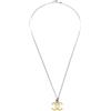 CHANEL Pre-Owned - Collana CC 2006 - Donna - placcatura in argento - Taglia unica