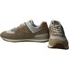 NEW BALANCE Uomo Beige Classici Tradizionali Sneakers #ML574AA2 Nwb