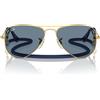 Ray-Ban Occhiali da Sole Ray-Ban Junior Aviator RJ9506S 223/1U con Laccio