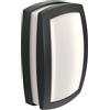 Applique Rettangolare Nera E27 da Parete e Soffitto IP54