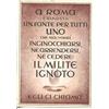 1945 RSI A ROMA E' RIMASTO UN FANTE, IL MILITE IGNOTO