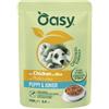 Oasy straccetti in salsa puppy pollo e riso 100gr