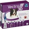 Vectra 3D antiparassitario per cani da 10 a 25kg 3 pipette