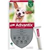 Advantix spot-on antiparassitario per cani da 0 a 4kg 6 pipette