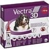 Vectra 3D antiparassitario per cani oltre i 40kg 3 pipette