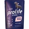 Prolife sterilised sensitive adult maiale e riso mini 100gr