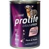 Prolife grain free adult sensitive maiale e patate medium large 400gr