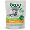 Oasy adult sterilized pollo bocconcini in busta 85gr