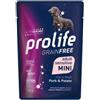 Prolife grain free adult sensitive maiale e patate mini 100gr