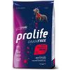 Prolife grain free adult sensitive manzo e patate mini 2kg