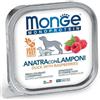 Monge dog fruit paté anatra e lamponi 150gr