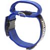 julius k9 collare per cani con maniglia blu 5x47- 67cm