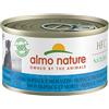 Almo nature dog hfc natural tonno skip jack e merluzzo 95gr