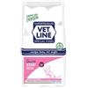 Vet line salute steri maiale con prosciutto 400gr