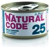 Natural code 25 pollo e sardine in jelly 85gr
