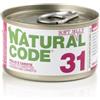 Natural code 31 pollo amaranto e carote 85gr