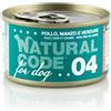 Natural code dog 04 pollo, manzo e verdure 90gr