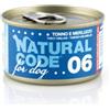 Natural code dog 06 tonno e merluzzo 90gr