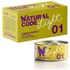 Natural code light 01 tonno e mirtilli 4x70gr