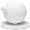 KARLIE TIRAGRAFFI BOLLY BIANCO. 30X30X27CM