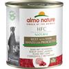Almo nature dog hfc natural manzo con prosciutto 290gr