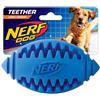 Hasbro NERF DOG PALLA DENTAL FOOTBALL GOMMA BLU 12CM