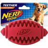 Hasbro NERF DOG PALLA DENTAL FOOTBALL GOMMA ROSSO 12CM