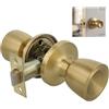 Amig - Pomello - Pomolo Porta Interna - Affidabile Multiuso Casa Ufficio Facile Installazione - Affidabile Uso multiuso Instalación sencilla - 60/70 mm - Lega d'Acciaio - Ottone Opaco