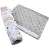 Medi Partners Protezione per cintura di sicurezza per auto 17x22 cm Bambino 100% cotone Minky Double Sided Punti di attrito per auto sportive