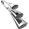 Meinl Percussion STBAGTRI-CH - Agogo a tripla campana, misura media, cromato