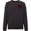 ACM 1899 AC Milan Felpa College Collection, Uomo, Prodotto Ufficiale, Grigio, XXL
