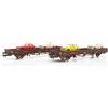 ROCO 67086 2 carri con stanti, tipo Kbs, delle DB con carico 4 Fiat 127
