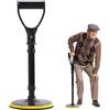 JurciCat Bastone universale regolabile con ausilio per alzarsi in piedi Aiuta ad alzarsi da terra Ausili per anziani Accessori per disabili per la vita quotidiana