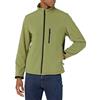 Amazon Essentials Giacca in Softshell Impermeabile Uomo, Nero, L