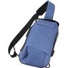 Plyisty Borsa Fotografica Portatile con Blocco Password, Borsa a Tracolla in Tela di Grande capacità per Viaggi, Zaino a Tracolla DSLR per Fotografi (BLUE)