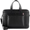 Tommy Hilfiger TH Central Computer Bag AM0AM10274, Borsa Uomo, Nero (Black), OS