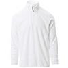 PAYPER Soft+ Felpa Micropile Unisex Uomo Donna 100% Poliestere Chiusura Mezza Zip Cucitura Spalla Giro Manica (S)