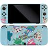 ENFILY Cute Crayon Shin-chan Cover Compatibile con Nintendo Switch OLED, Custodia Dockable, Custodia Ergonomica con Impugnatura Morbida in TPU per Joycon, Set Sparkle Skin