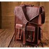 Fatto a mano Borsa a tracolla da viaggio per laptop 32" vintage fatta a mano classica in v...