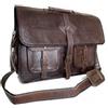 Fatto a mano Borsa scuola 18" zaino ragazzi libro set scatola tracolla tracolla borsa uomo