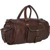 Fatto a mano Borsone da viaggio vintage in pelle di qualità 13" bagaglio a mano palestra w...