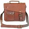 Fatto a mano Borsa a tracolla uomo S TO L vintage in pelle messenger uomo laptop valigetta