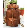 Fatto a mano Zaino da viaggio in pelle da uomo 20" G V B borsa a tracolla valigetta borsa ...
