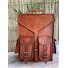 Fatto a mano Borsa in pelle zaino zaino per laptop vintage uomo vero viaggio (100% pelle)