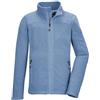 killtec Bambine e ragazze Giacca in pile con collo alto KOW 346 GRLS FLC JCKT, jeansblau, 152, 42136-000