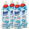 Deox - Ammorbidente Lavatrice Concentrato, Capi Morbidi e Profumati, con Tecnologia Fresh Protection, Fragranza Fiori di Primavera, 45 Lavaggi x 4 Confezioni