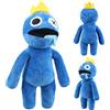 WELLXUNK Rainbow Friends Peluche,Rainbow Friends Peluche Bambola,Blue Plush,Horror Gioco Bambola,Peluche Amici Arcobaleno Blu,Rainbow Friends Wiki,Il Miglior Regalo per Ragazzi Ragazze e Amanti del Gioco