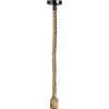 VR VETRINEINRETE Vetrineinrete® Portalampada a sospensione vintage in corda canapa 150 cm attacco E27 lampadario retro country illuminazione decorazione casa bar e ristoranti A45